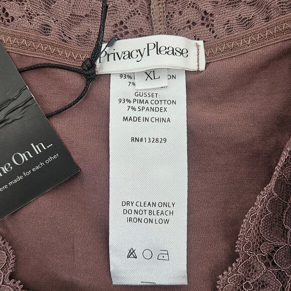 Privacy Please Abigail Bikini Panty 2 Pack in Peppercorn‎ Size XL - Picture 3 of 5